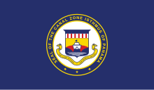 Flag of Panama Canal Zone.svg