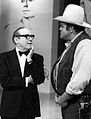 Jack Benny and Dan Blocker, 1969