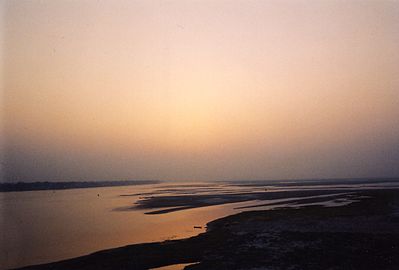 Die Ganges in Patna