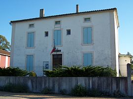 The town hall in Antagnac