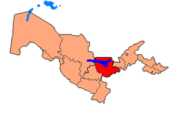 Political Map of Jizzakh