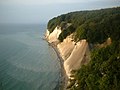 chalk cliff at the peninsula Jasmund