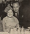 Louella Parsons and Jack Benny, 1959