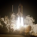 Space shuttle Columbia launches on mission STS-109.