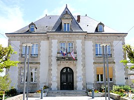 The town hall in Ambazac