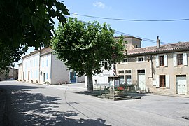 The main road in Airoux