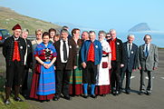 Folkedansegruppe fra Vágur. Foto: Erik Christensen