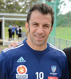 Del Piero Sydney FC játékosaként 2014-ben