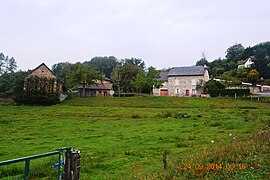 A general view of Les Angles-sur-Corrèze