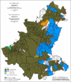 Ethnic structure of Sarajevo by settlements 2013