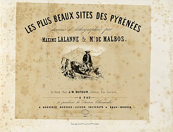 Les plus beaux sites des Pyrénées par Lalanne et Malbos