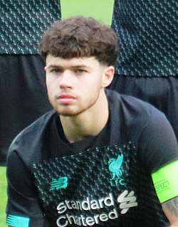 Williams 2019-ben, a Liverpool U19-es csapatában