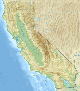 Voir sur la carte topographique de Californie