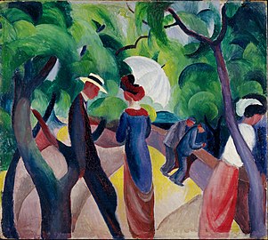 August Macke, Promenade