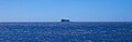  A view of Filfla and the Mediterranean Sea. Filfla is a small, mostly barren, uninhabited islet 4.5 kilometres (2.8 miles) south of Malta.