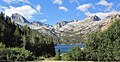 Hurd Peak (left) from South Lake