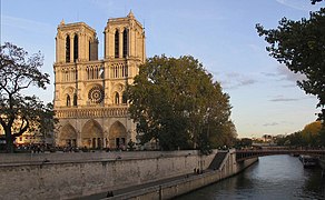 La cathédrale Notre-Dame de Paris.