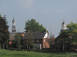 Ootmarsum, view to the town