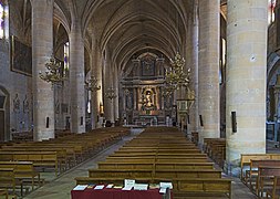 Interior de l'església