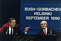 Image 80Bush and Gorbachev at the 1990 Helsinki summit. (from 1990s)