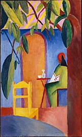 August Macke, Türkisches Café