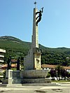 A monument of Luis Carrero Blanco