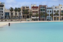 Pretty Bay in Birżebbuġa, Malta