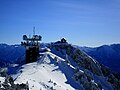 The transmitter of the Telekom Austria on top of the Hochkar, February 2016