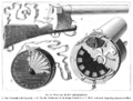 Image 21Louis Poyet [fr]'s engraving of the mechanism of the "fusil photographique" as published in La Nature (april 1882) (from History of film technology)