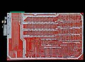 Main PCB solder side.