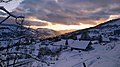 The Vosges mountain range in La Bresse