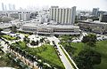 Image 54Jackson Memorial Hospital in Miami, the primary teaching hospital of the University of Miami's Miller School of Medicine and the largest hospital in the United States with 1,547 beds (from Health care)