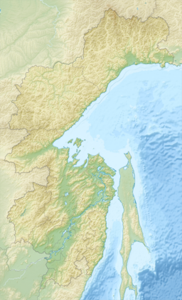 location of Lake Orel in Russia.