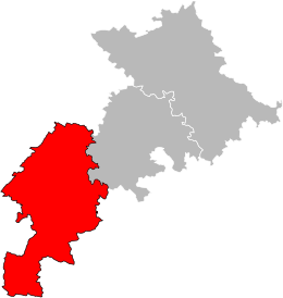 Arrondissement di Saint-Gaudens – Localizzazione