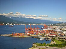 Żona tal-port ta 'Vancouver.