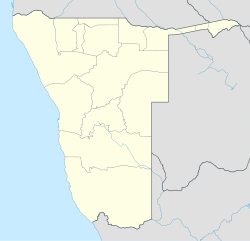 Gibeon is located in Namibia