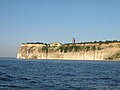 Kap Arkona von der Ostsee aus gesehen