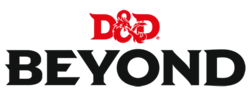 D&D logo with stylized ampersand in red with Beyond with stylized B beneath in black