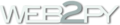 Description de l'image Web2py logo.png.