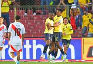 Perú cayó 1-0 ante Ecuador y sigue último en las Eliminatorias