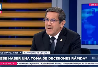 Jorge Chávez: Defensa Civil tiene un calendario de riesgos