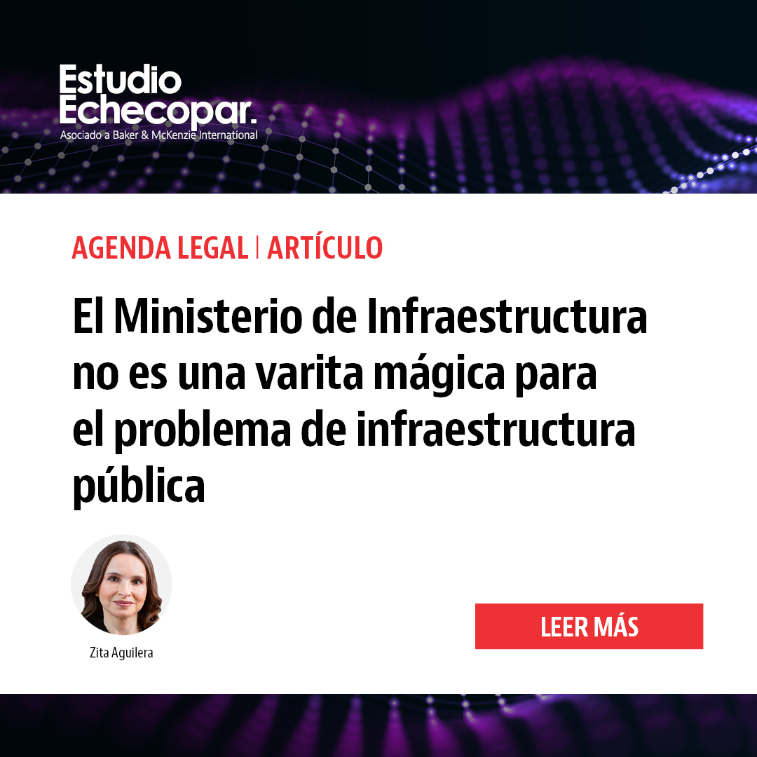 El Ministerio de Infraestructura no es una varita mágica para el problema de infraestructura pública