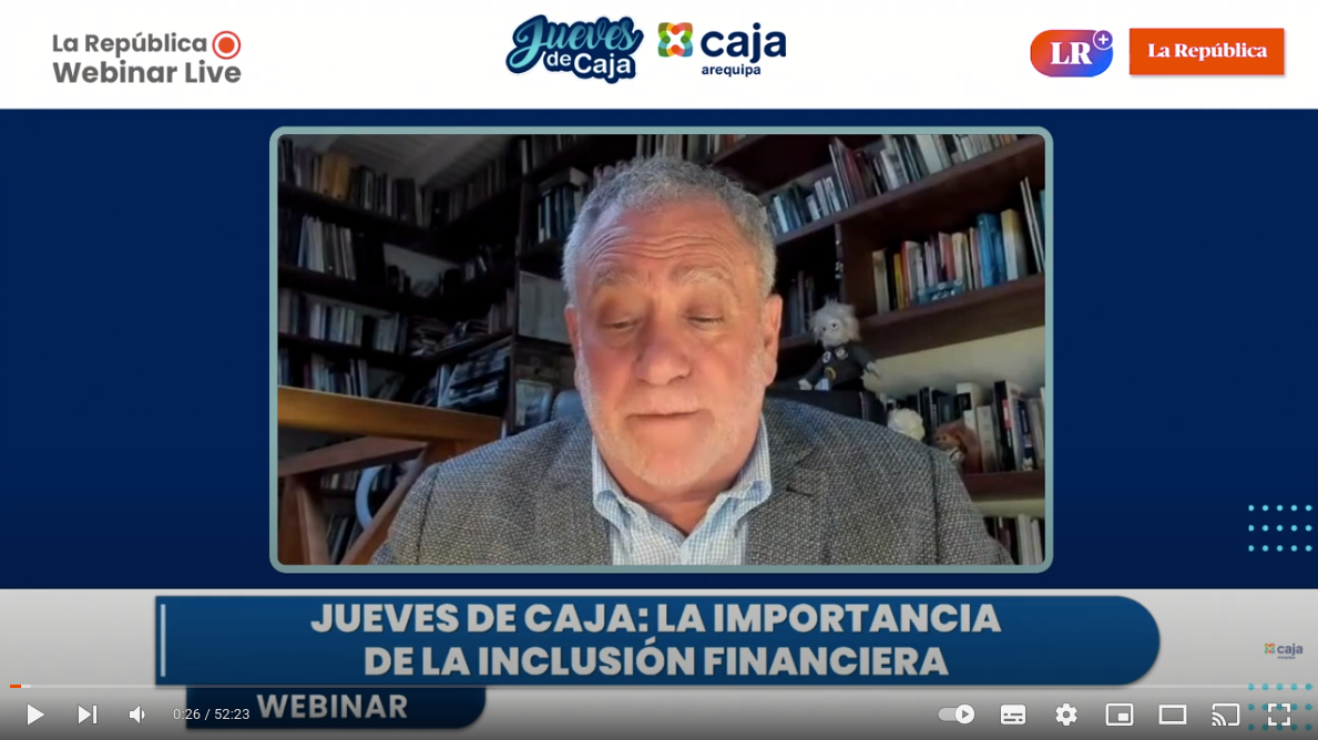 Webinar: Importancia de la Inclusión Financiera para las Comunidades Vulnerables