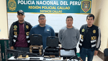 PNP incauta armas de fuego y captura a presuntos integrantes de banda delictiva en el Callao