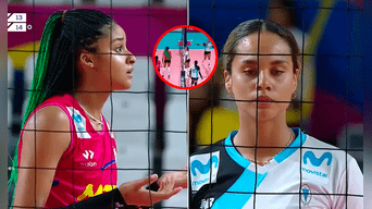 Flavia Montes aseguró que seguirá trabajando en sus reacciones. Fotos: captura Movistar Deportes