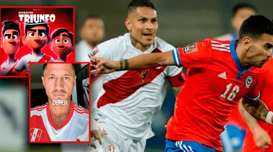 Paolo Guerrero y Arturo Vidal se perfilan como las figuras del partido. Foto: composición LR/captura de Twitter/Facebook