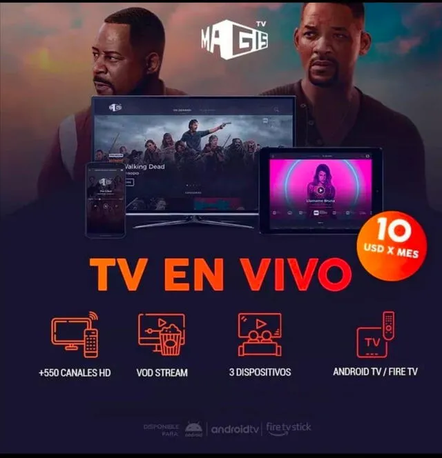   Publicidad de Magis TV que circula en internet. Foto: Facebook   