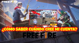 ¿Cómo saber cuándo cree mi cuenta de Free Fire con ID de jugador?