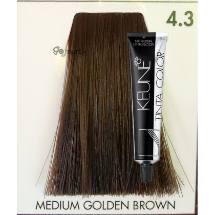 Keune Tinta Color  Medium Golden Brown 4.3