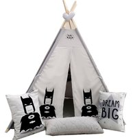 Namiot dla dzieci TIPI WIGWAM DOMEK mata xxl velvet/Batman